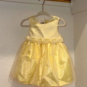 Baby Dress | Yellow Dress 12Months